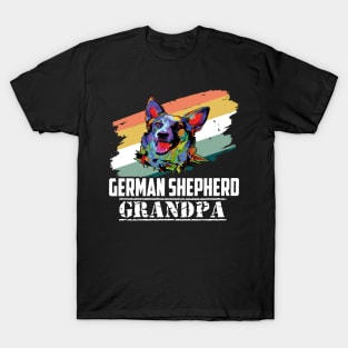 German Shepherd Grandpa T-Shirt